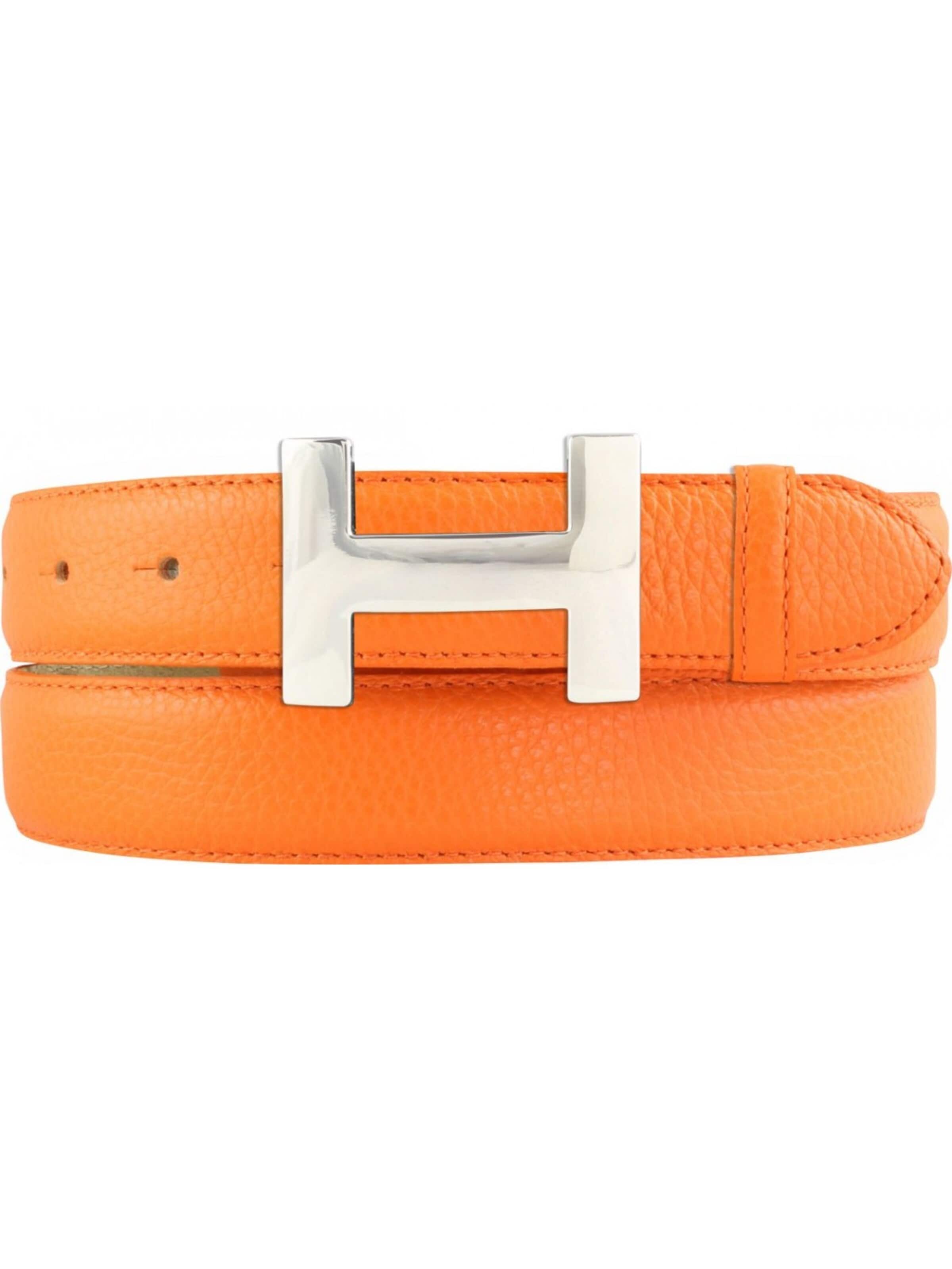 BELTINGER Belt 'Hailey' in Orange: front