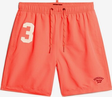 Superdry Zwemshorts in Blauw: voorkant