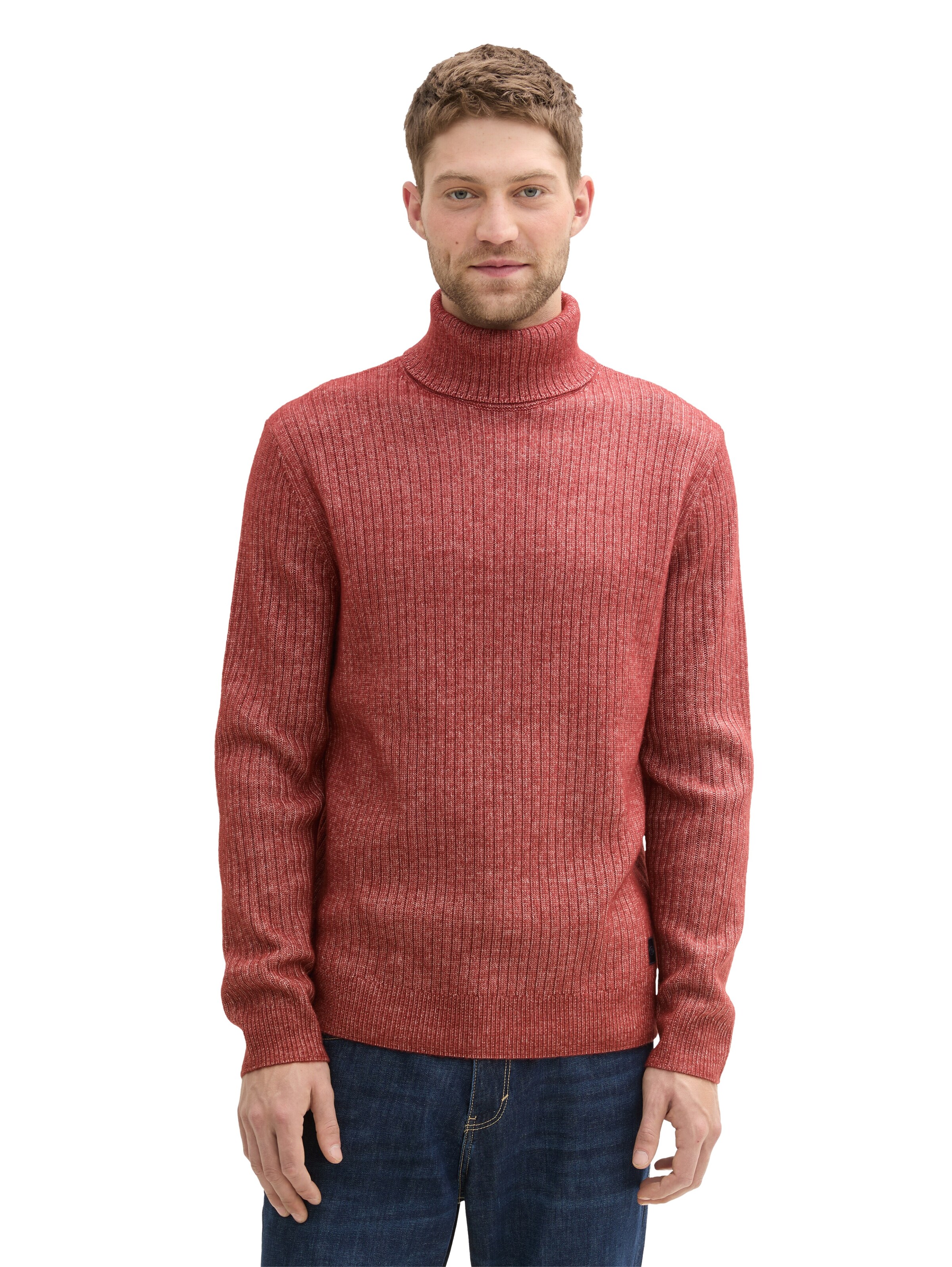TOM TAILOR Sweater in Red: front