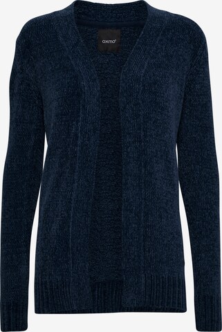 Oxmo Knit Cardigan 'Elisabet Knit' in Blue: front