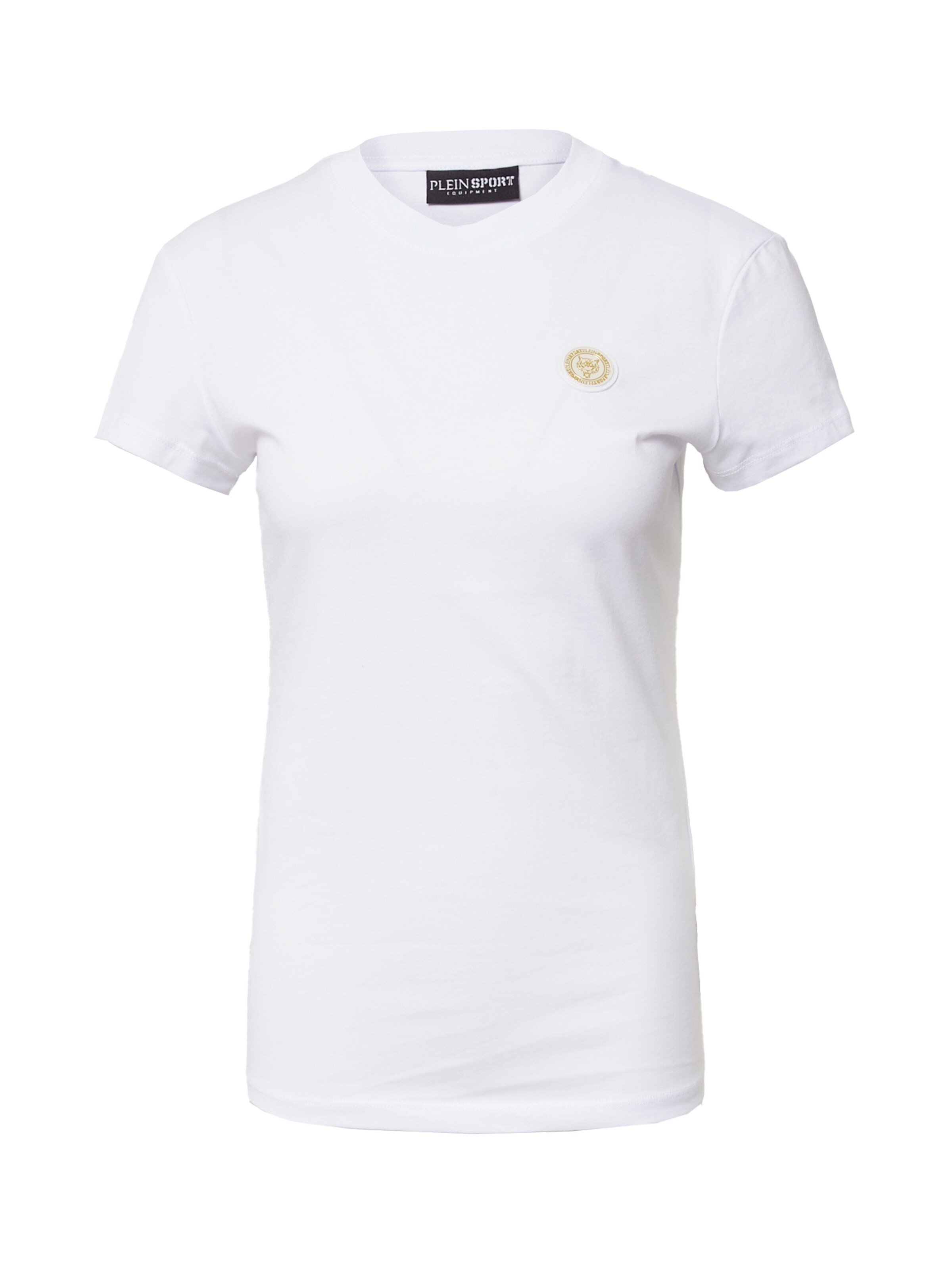 Plein Sport Shirt 'Statement' in Wit: voorkant