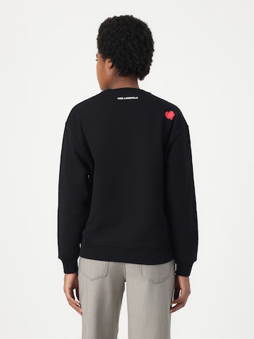 Karl Lagerfeld Свитшот в Черный: сзади