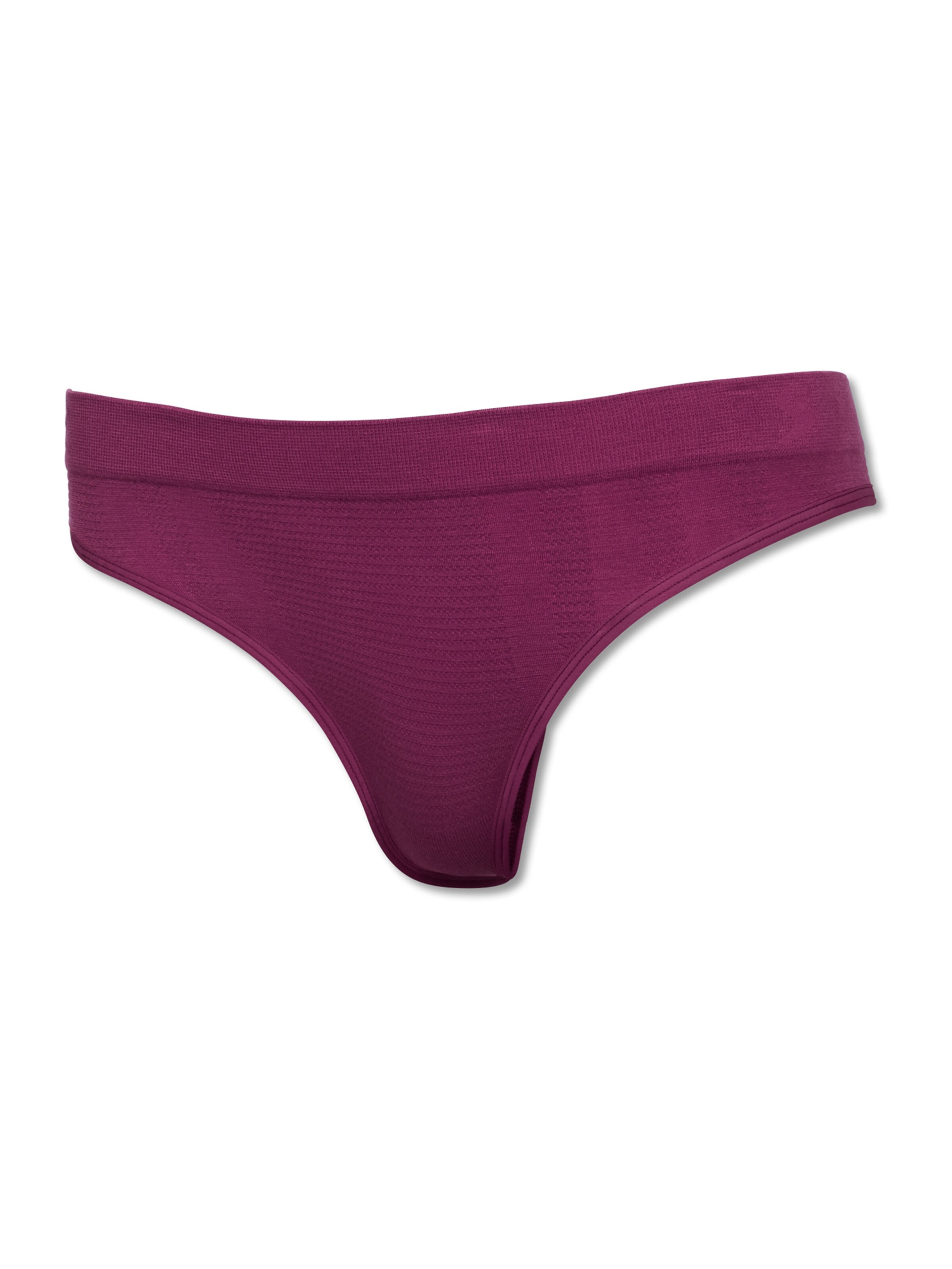 String 'Thong Active' SCHIESSER en violet : devant
