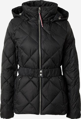 TOMMY HILFIGER Between-Season Jacket in Black: front