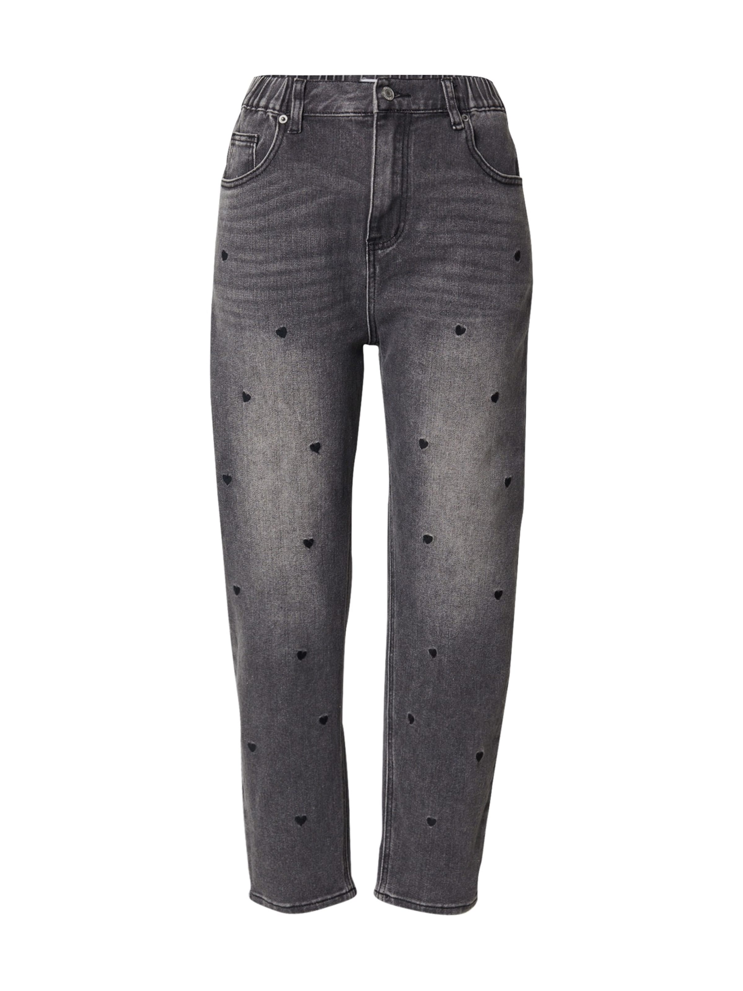 Hailys Tapered Jeans 'Mi44rell' in Grey: front