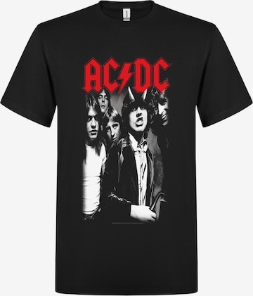 T-Shirt 'Highway To Hell' AC/DC en noir : devant