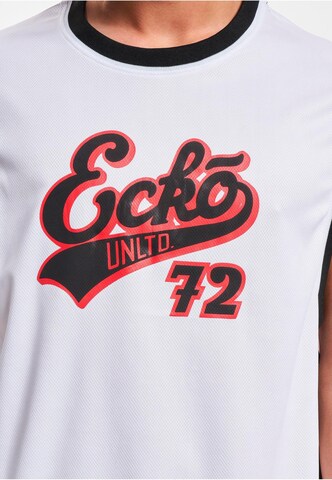 Ecko Unlimited Top 'BBall' in Weiß