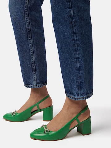 Dune LONDON Pumps 'CASSIE' in Green