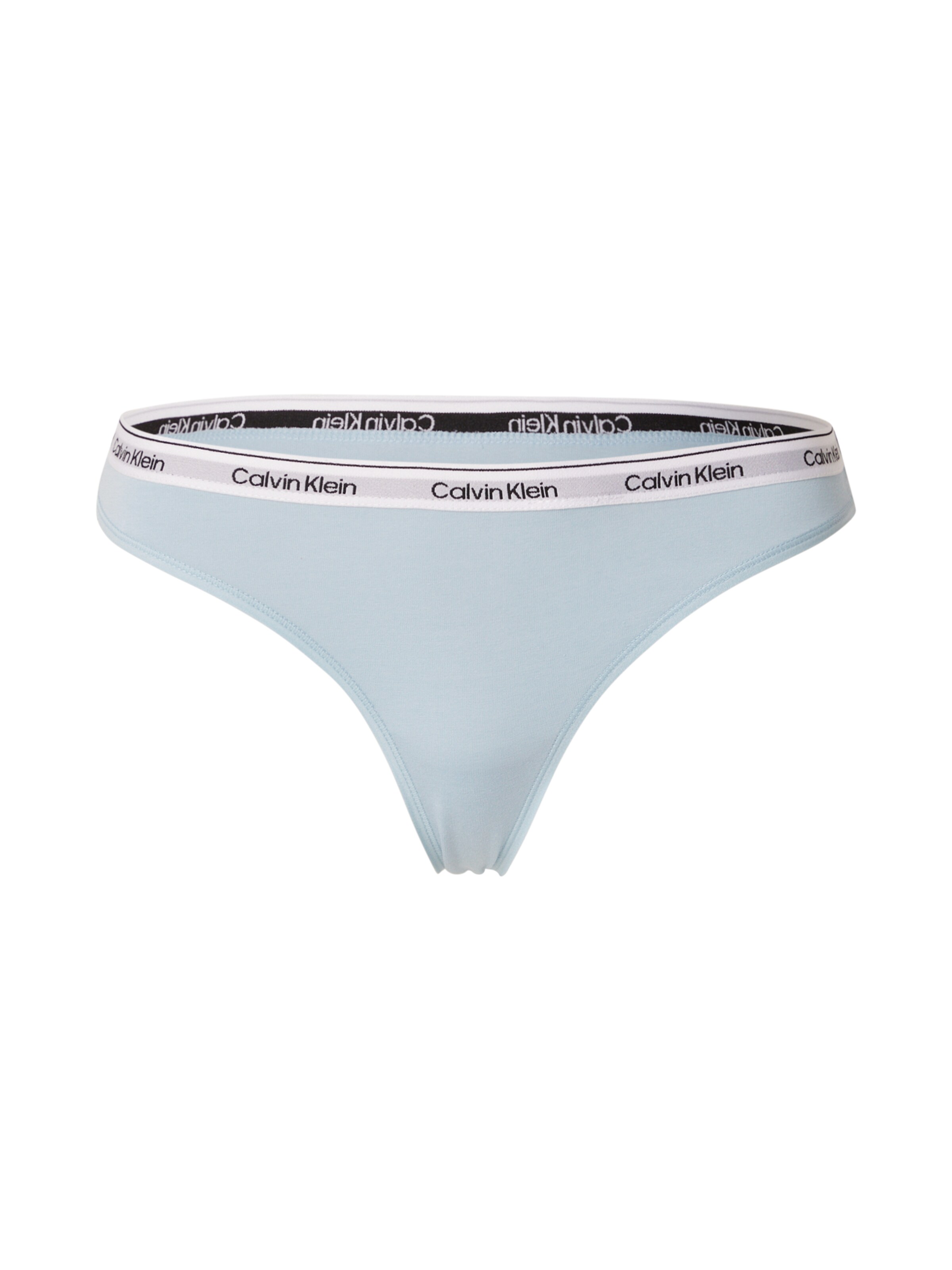 Calvin Klein Underwear Стринг в синьо: отпред