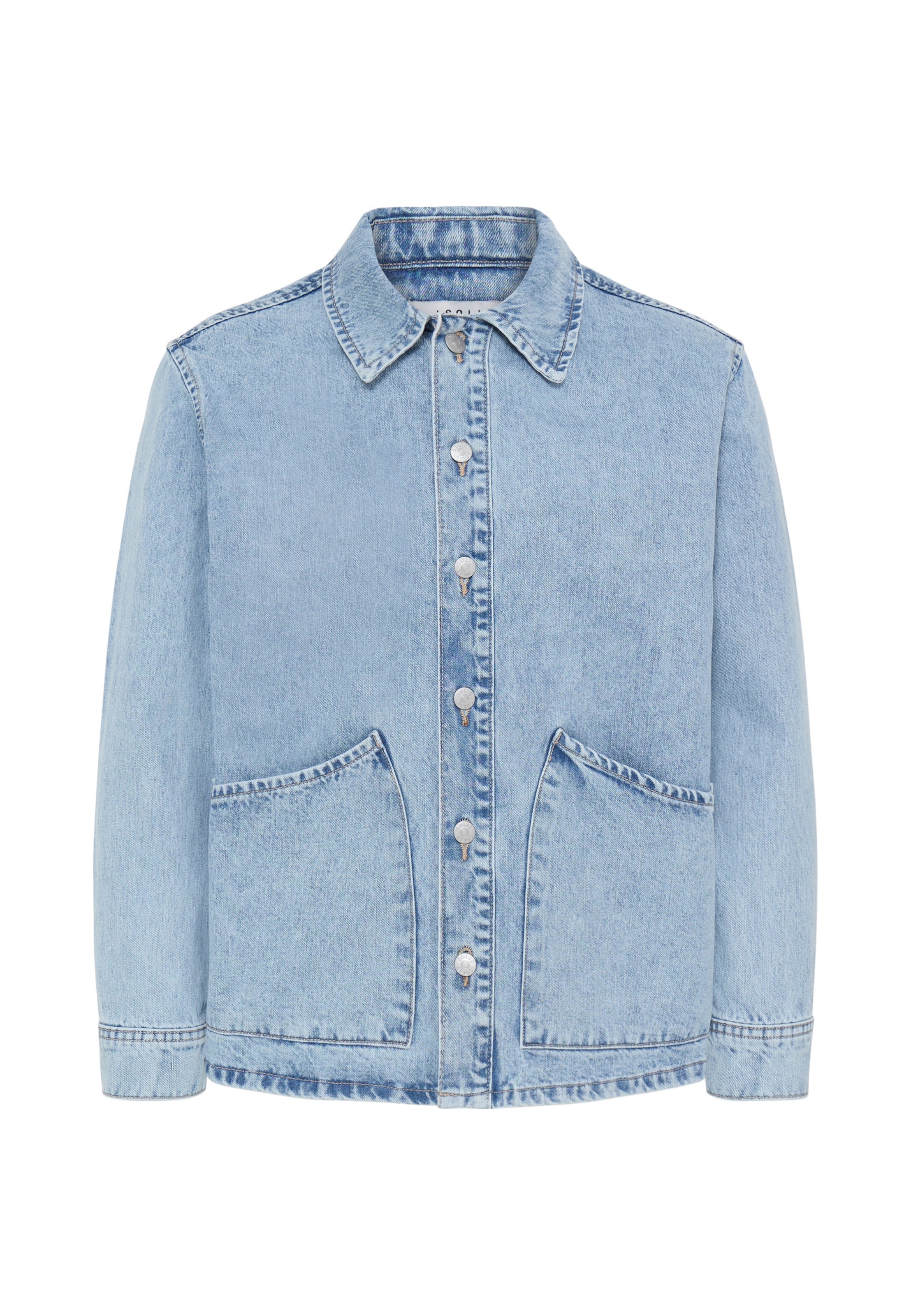 !Solid Between-Season Jacket 'SDTravis' in L in Light blue, Item view
