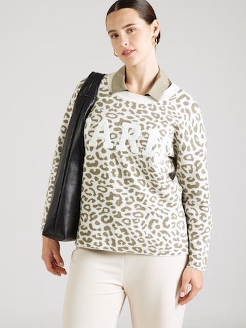 Pullover ''VMCTRES BIEN' di Vero Moda Curve in bianco: frontale