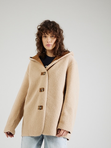 Molly BRACKEN Between-Seasons Coat in Beige: front