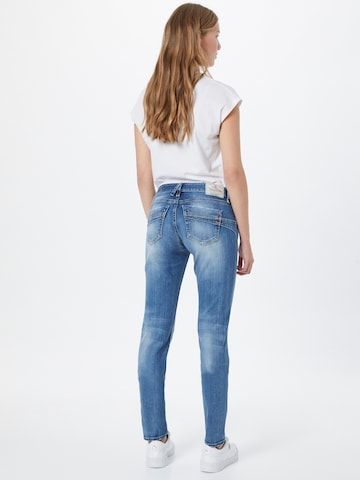 Herrlicher Skinny Jeansy w kolorze niebieski