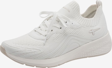 Baskets basses Tamaris en blanc : devant