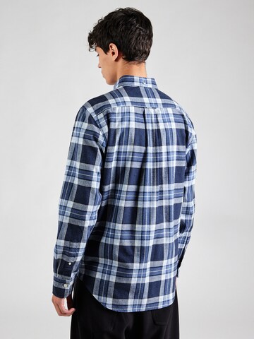 GANT Regular fit Πουκάμισο 'TARTAN' σε μπλε