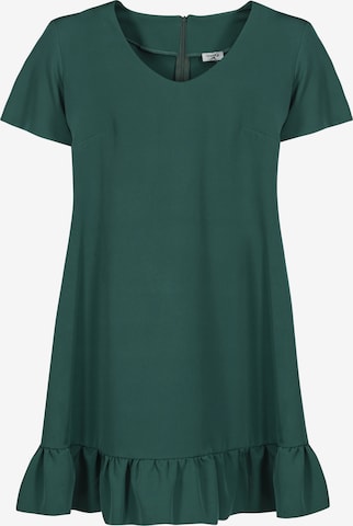 Robe de cocktail 'MASZA' Karko en vert : devant