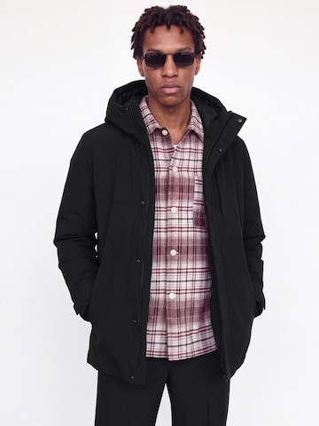 JACK & JONES Funkcionális dzseki 'JJEKeen' - fekete: elől