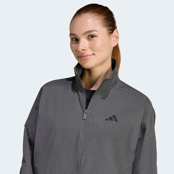 ADIDAS SPORTSWEAR Athletic Jacket in Grey