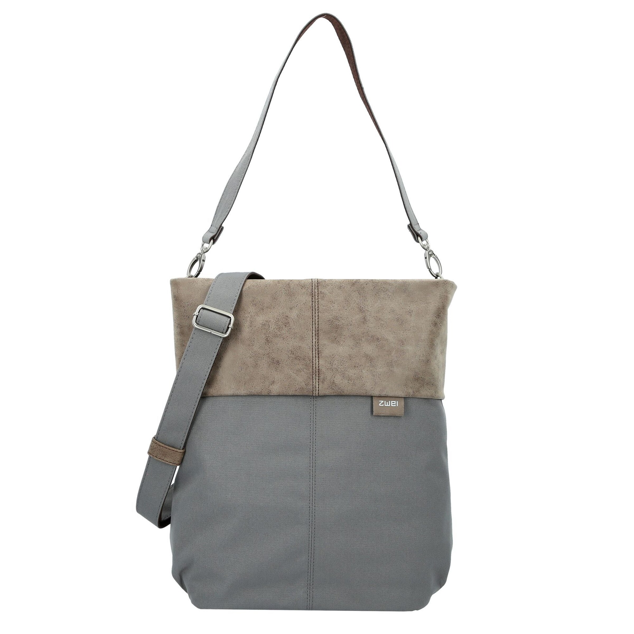 ZWEI Backpack 'Olli' in Grey: front