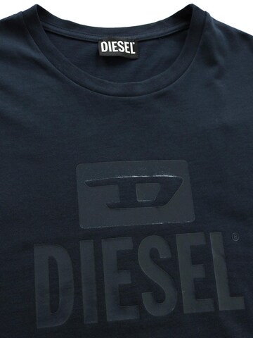 Maglietta 'T-Diego Tone On Tone' di DIESEL in blu