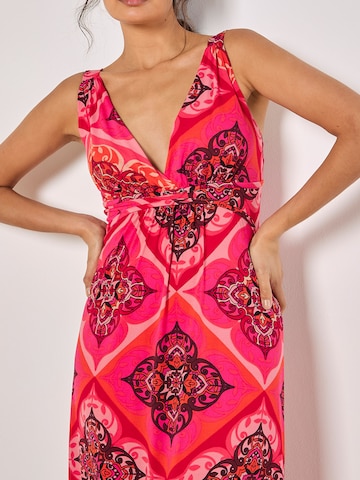 Robe Apricot en rouge
