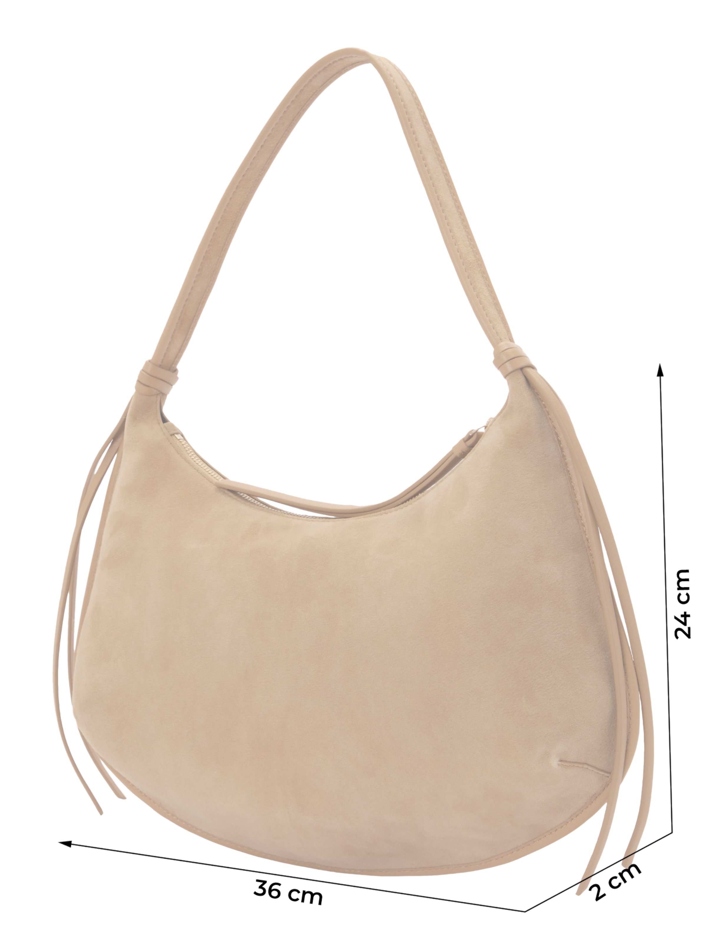 Borsa a spalla di & Other Stories in beige