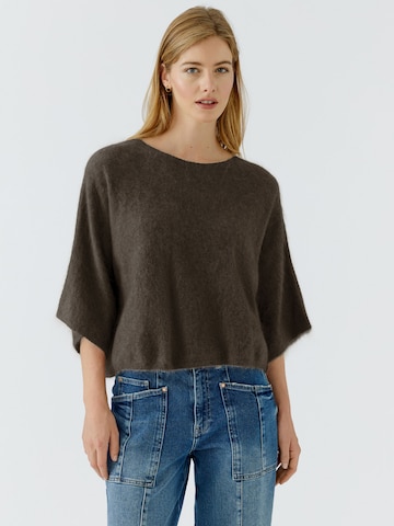 OUI Pullover in Braun: Vorderseite
