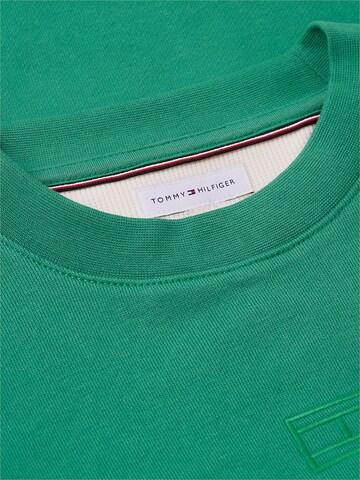 TOMMY HILFIGER Sweatshirt 'Terry' in Green