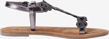 s.Oliver Remienkové sandále - fialová