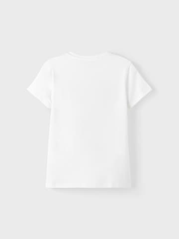 NAME IT T-Shirt 'University Fabius' in Weiß
