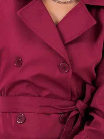 Manteau mi-saison Bigdart en rouge