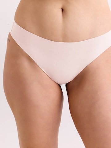 Slip 'Light Touch' Erlich Textil en rose : devant