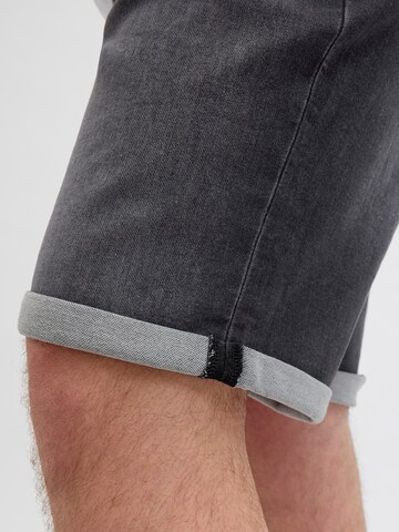 Jack & Jones Plus Normální Džíny 'JJIRick JJIcon' – černá