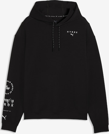 PUMA Sports sweatshirt in Black: front