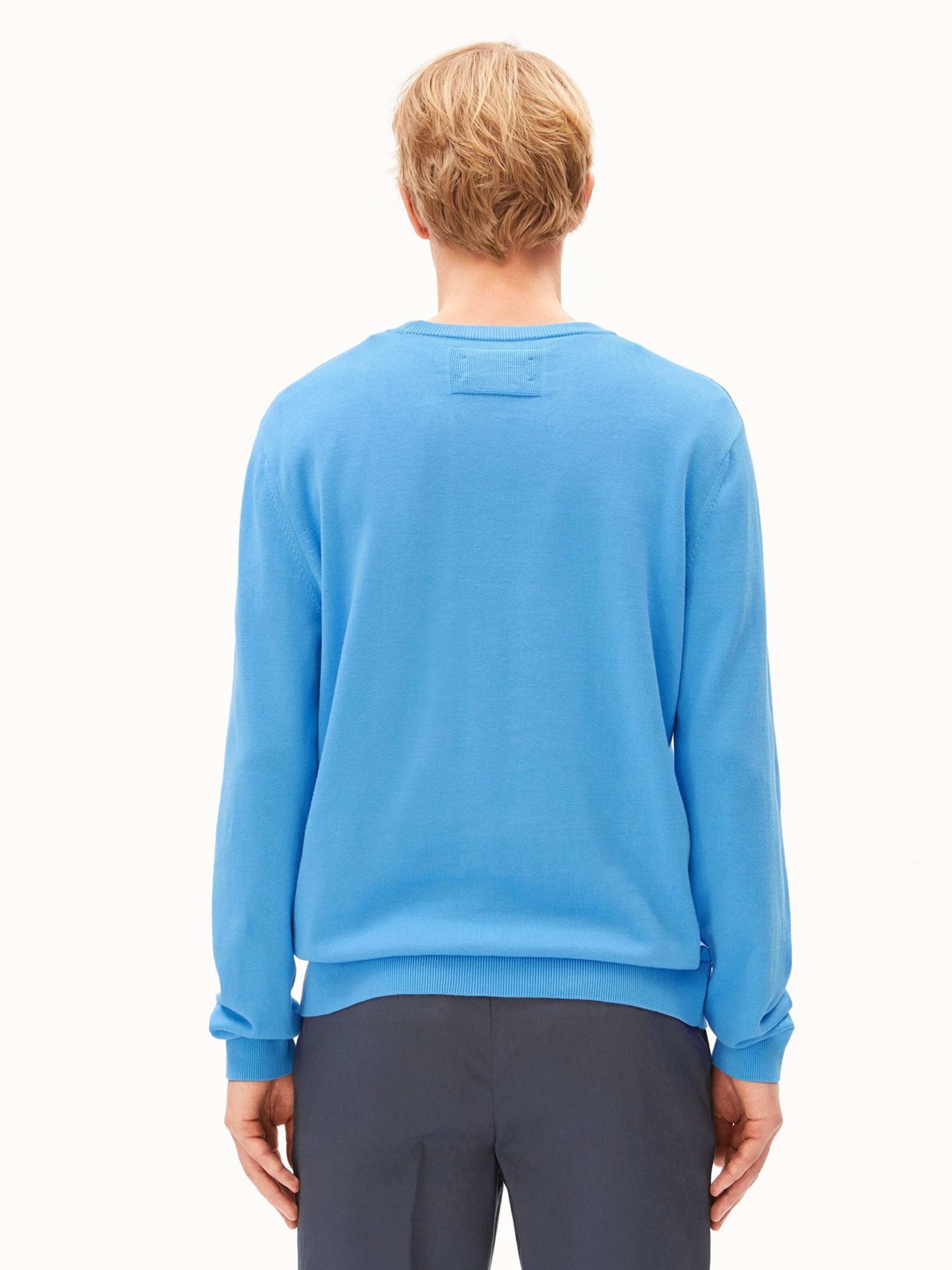 ARMEDANGELS Trui in Blauw: voorkant