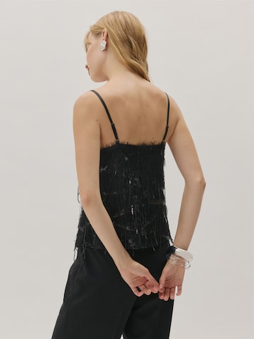KAVAZI Top 'Cami' in Black