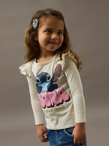 Maglietta 'Stitch' di NAME IT in beige