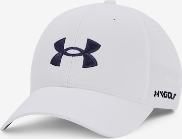 UNDER ARMOUR Sports cap in White: front