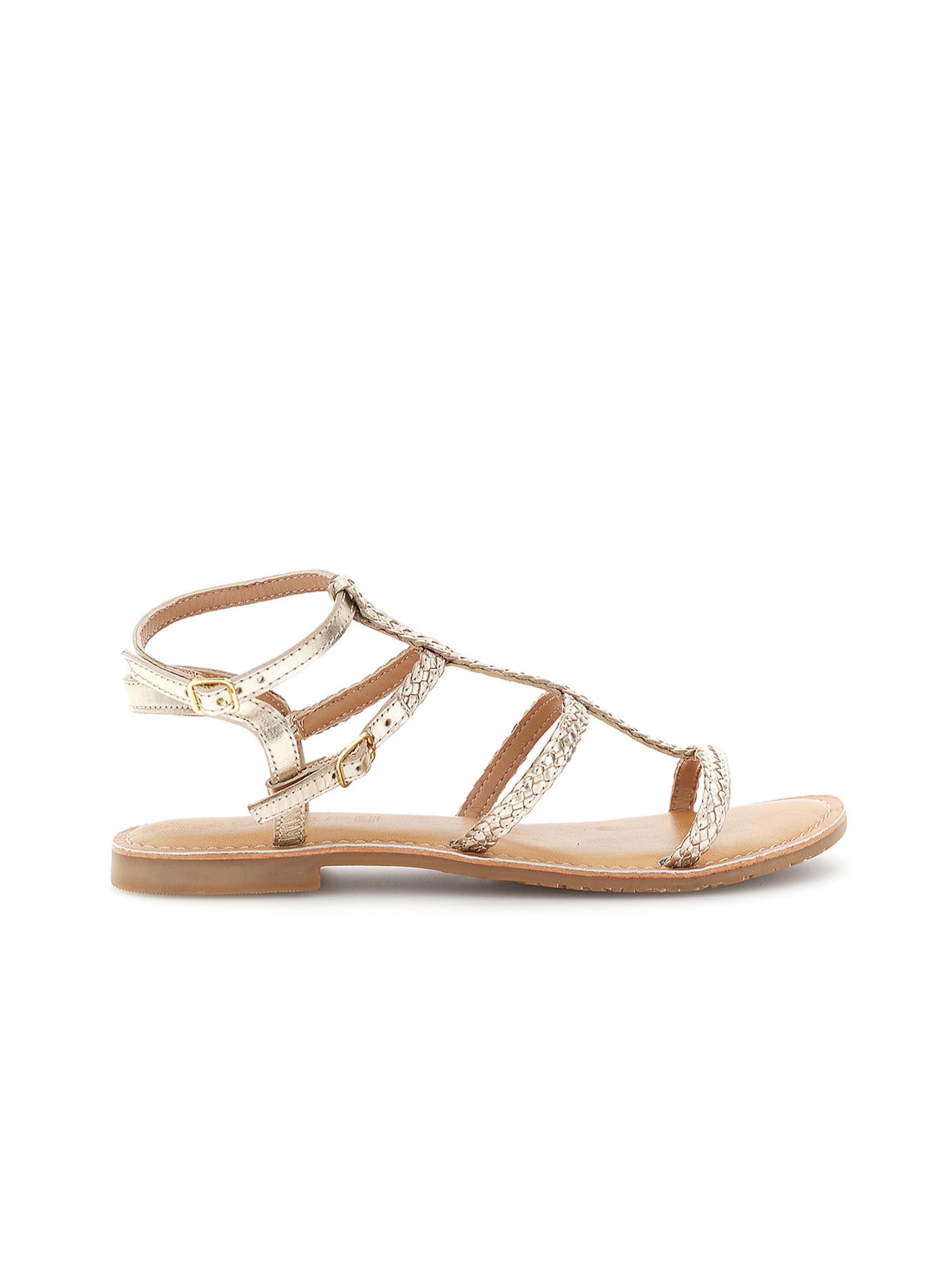 Sandalo con cinturino di CAFè NOIR in oro