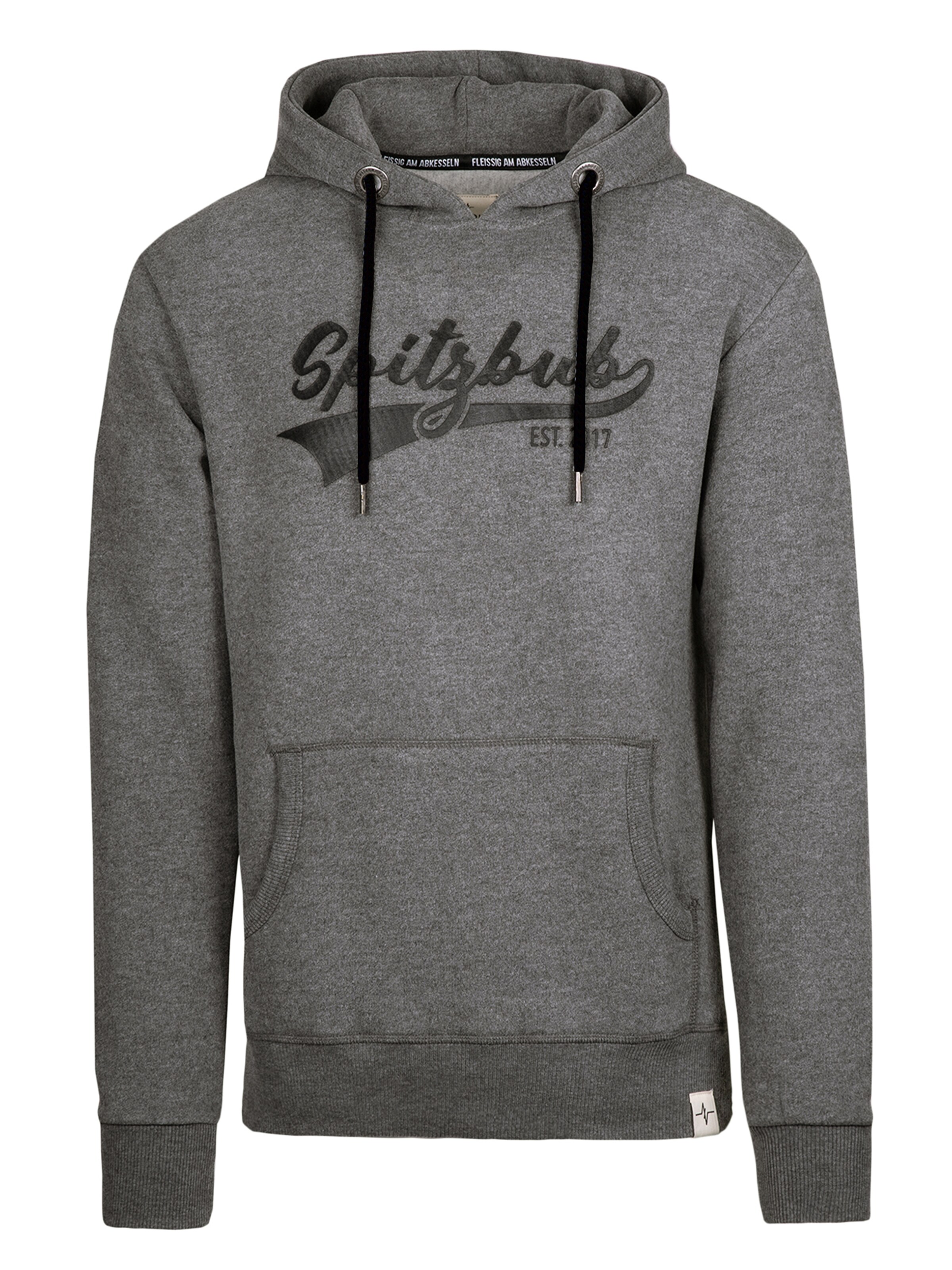 SPITZBUB Sweatshirt 'Kasper' in Grey: front