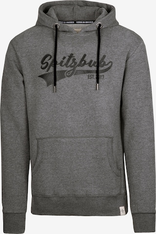 SPITZBUB Sweatshirt 'Kasper' in Grey: front
