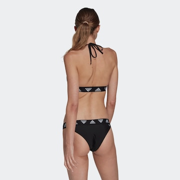melns ADIDAS SPORTSWEAR Trijstūra formas Sporta bikini