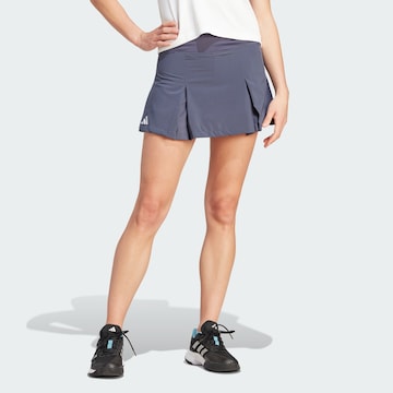 ADIDAS PERFORMANCE Athletic Skorts 'Club Pleated' in Blue: front