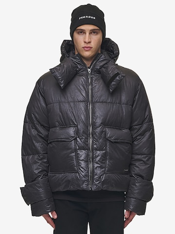 Veste d’hiver 'Garrick' Pegador en noir : devant