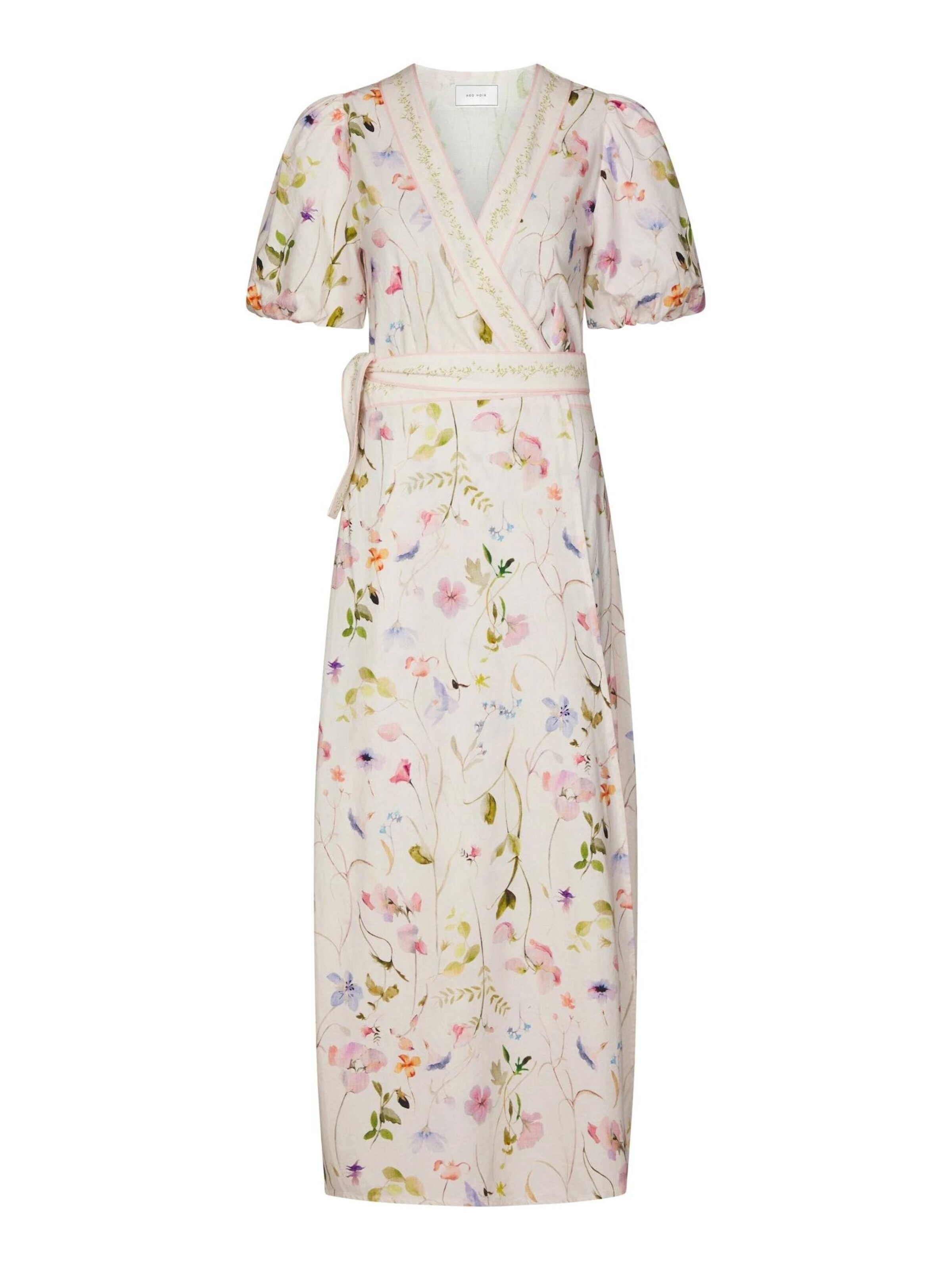 Dante°6 Dress 'Neo Noir - Nnclarine Flower Dress' in Beige: front