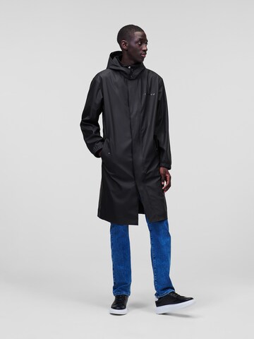 Karl Lagerfeld Přechodová parka – černá
