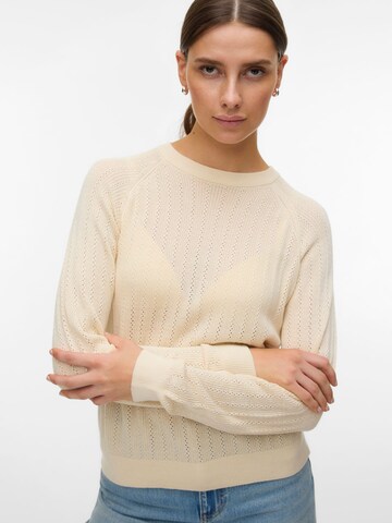 Pull-over 'VMNEWLEX' VERO MODA en beige