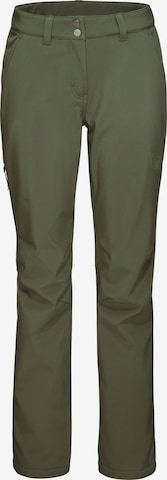 MAMMUT Regular Outdoorhose ‘Runbold Winter’ in Grün: Vorderseite