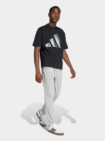 ADIDAS SPORTSWEAR Функционална тениска 'ESS' в черно: отпред
