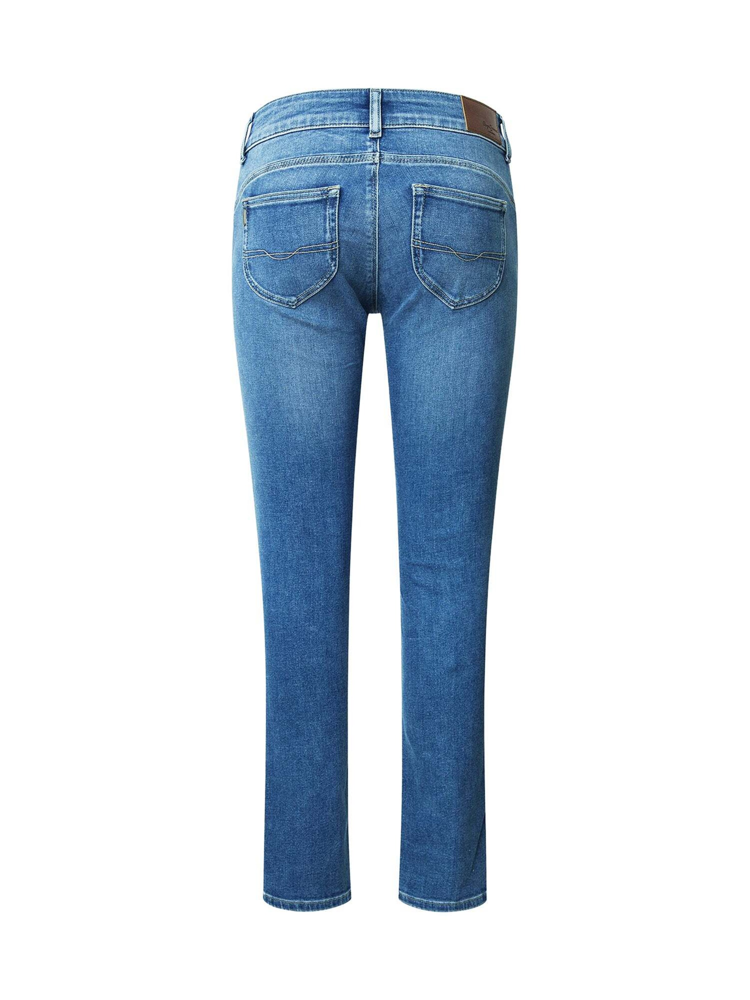 Coupe slim Jeggings 'New Brooke' Pepe Jeans en bleu